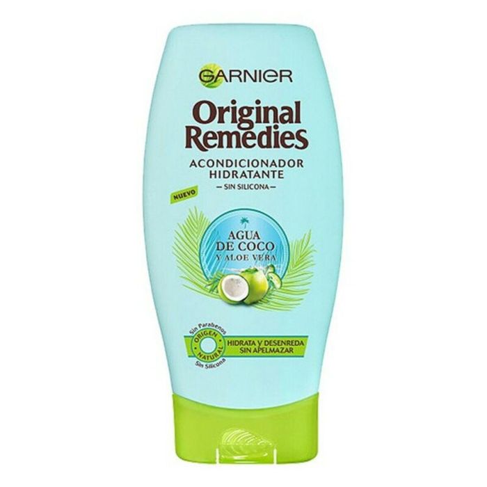 Garnier Original Remedies Acondicionador Agua Coco Y Aloe