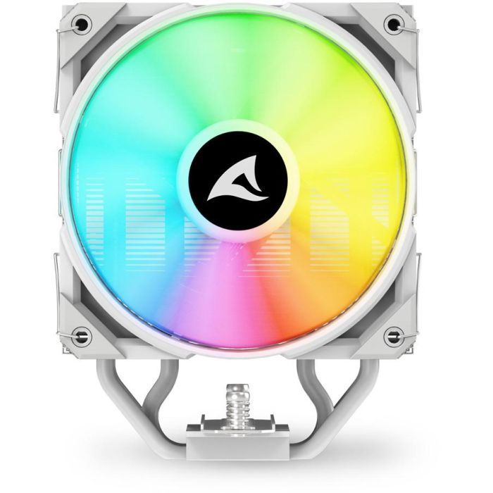 Sharkoon A40 Refrigerador de Aire para CPU RGB Blanco - Ventilador de 12 cm, 500-1800 RPM, 121.55 m³/h, TDP 230W 7 Sharkoon A40 Refrigerador de Aire para CPU RGB Blanco - Ventilador de 12 cm, 500-1800 RPM, 121.55 m³/h, TDP 230W 7