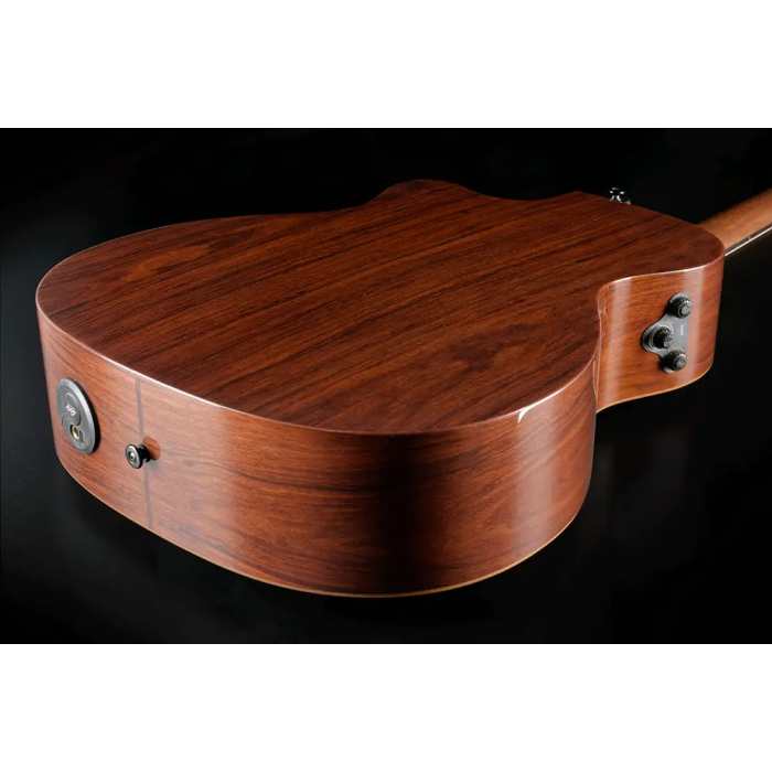 LAG Guitarra Acústica Auditorium Cutaway A/E Blue Wave 2 Lag 6