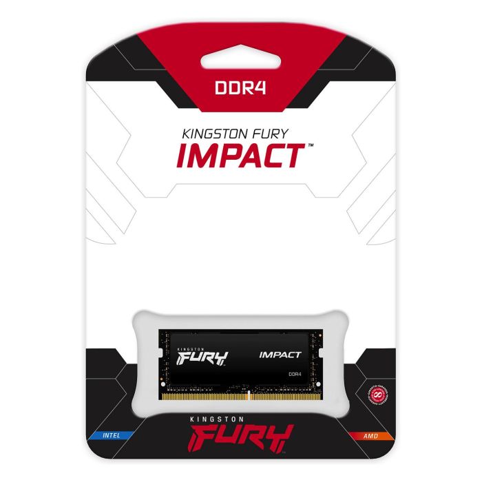 Kingston Memoria RAM FURY Impact 32GB DDR4 3200MHz CL20 SODIMM para Portátil 6 Kingston Memoria RAM FURY Impact 32GB DDR4 3200MHz CL20 SODIMM para Portátil 6