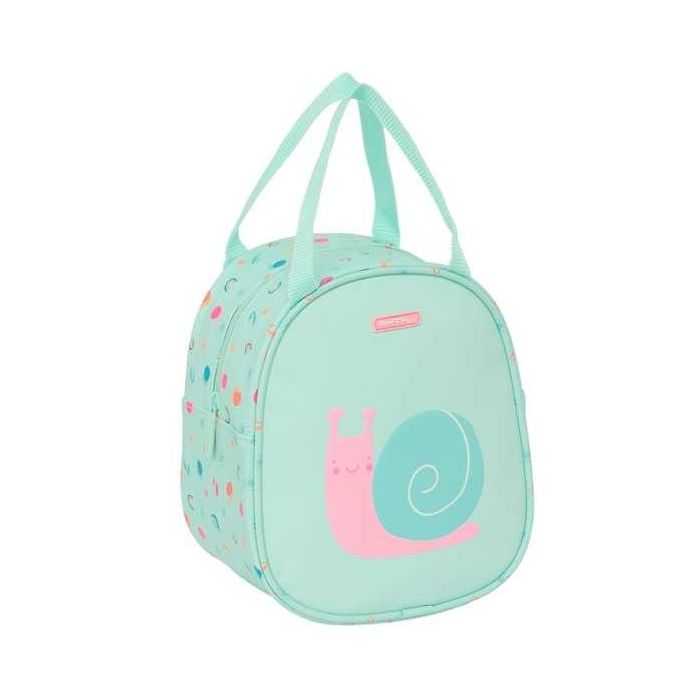 Portameriendas Térmico Safta Caracol Turquesa 19 x 22 x 14 cm Portameriendas Térmico Safta Caracol Turquesa 19 x 22 x 14 cm