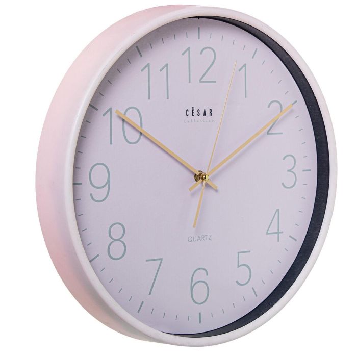 Reloj de Pared Alexandra House Living Rosa Acrílico Plástico 38 x 5 x 38 cm 2