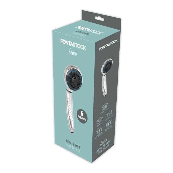 Alcachofa de Ducha Fontastock ÉZARO H 1/2" Cromado 2 Alcachofa de Ducha Fontastock ÉZARO H 1/2" Cromado 2
