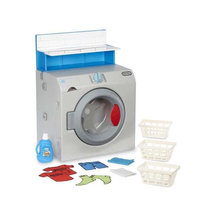 Little Tikes 175084 Mi Primera Lavadora y Secadora Juguete Interactivo con Sonidos y Tambor Giratorio para Niños +2 Años 6 Little Tikes 175084 Mi Primera Lavadora y Secadora Juguete Interactivo con Sonidos y Tambor Giratorio para Niños +2 Años 6