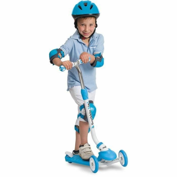 Mondo On and Go Scribble Scooter 5 en 1, 3 Ruedas Progresivas, ABEC-5, Plegable, Ajustable, Azul 5 Mondo On and Go Scribble Scooter 5 en 1, 3 Ruedas Progresivas, ABEC-5, Plegable, Ajustable, Azul 5