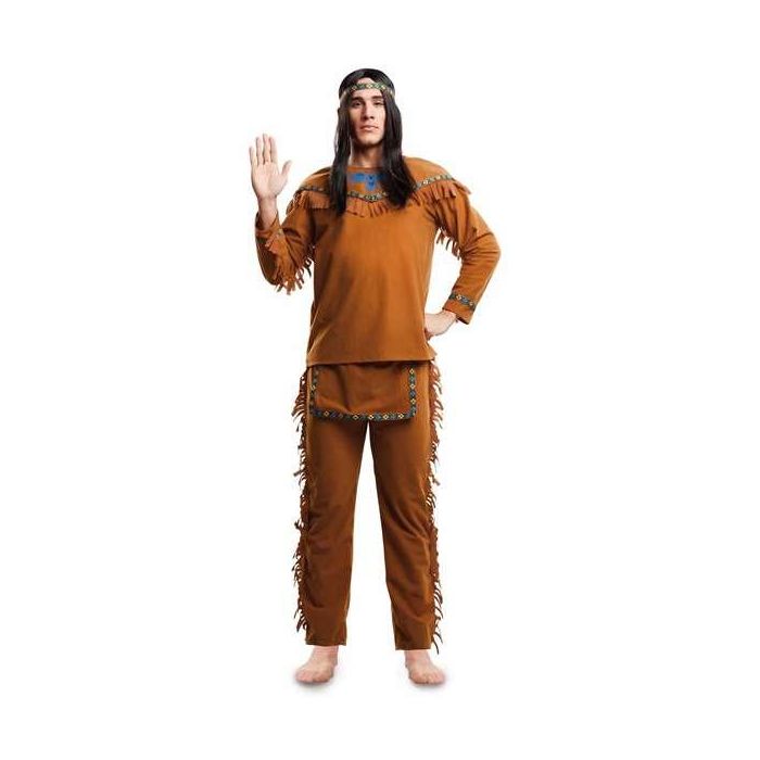 My Other Me Disfraz Indio Talla M-L Incluye Camisa Pantalón y Cinta Cabeza 100% Poliéster My Other Me Disfraz Indio Talla M-L Incluye Camisa Pantalón y Cinta Cabeza 100% Poliéster