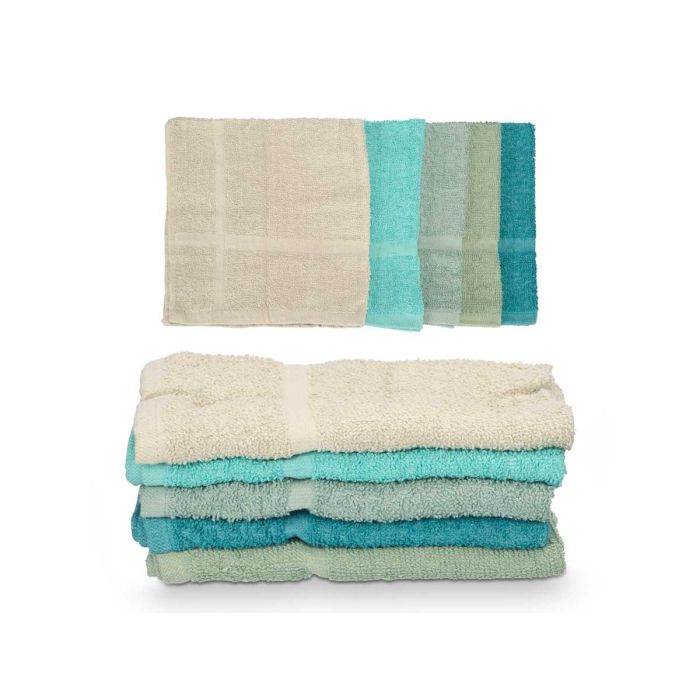 Paño De Cocina Algodon 400 Gr 50X50 Surt 5 Ocres Kinvara (40 Unidades) 1 Paño De Cocina Algodon 400 Gr 50X50 Surt 5 Ocres Kinvara (40 Unidades) 1