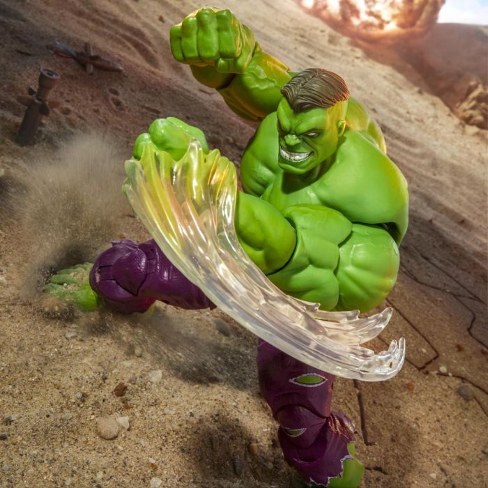 HASBRO Figura Marvel Legends Hulk Maximum Articulada 21cm con 11 Accesorios y Cabezas Alternativas 4 HASBRO Figura Marvel Legends Hulk Maximum Articulada 21cm con 11 Accesorios y Cabezas Alternativas 4