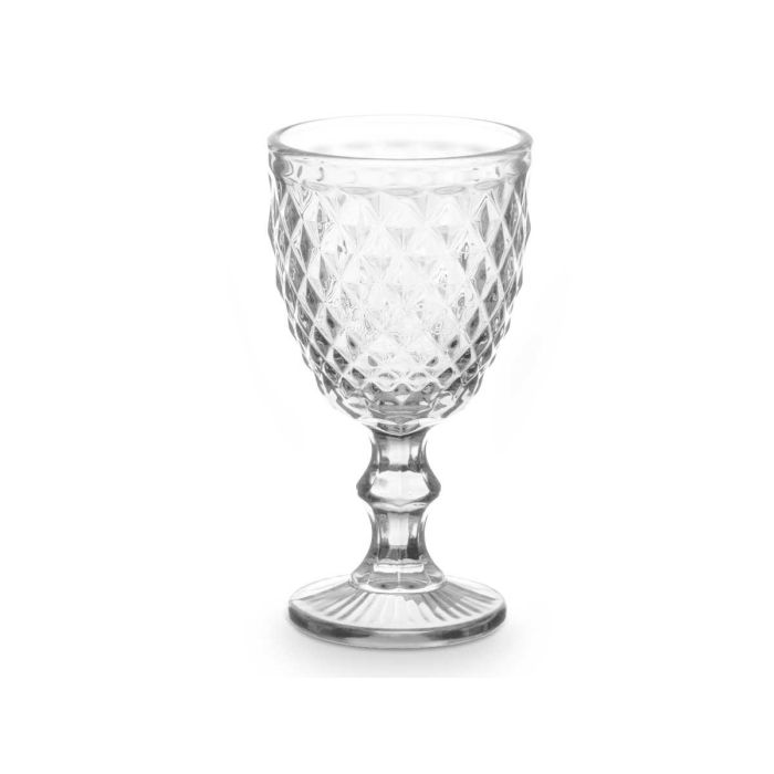 Copa Diamante Transparente 220 Ml Vivalto 8X15CM (24 Unidades) 1 Copa Diamante Transparente 220 Ml Vivalto 8X15CM (24 Unidades) 1