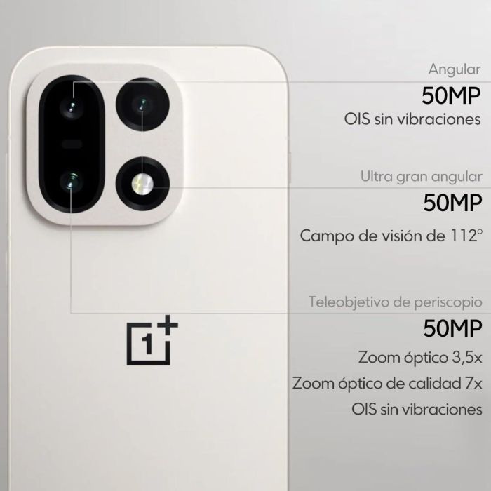 Smartphone OnePlus 15 5G 6,78" Octa Core 16 GB RAM 512 GB Negro 3 Smartphone OnePlus 15 5G 6,78" Octa Core 16 GB RAM 512 GB Negro 3