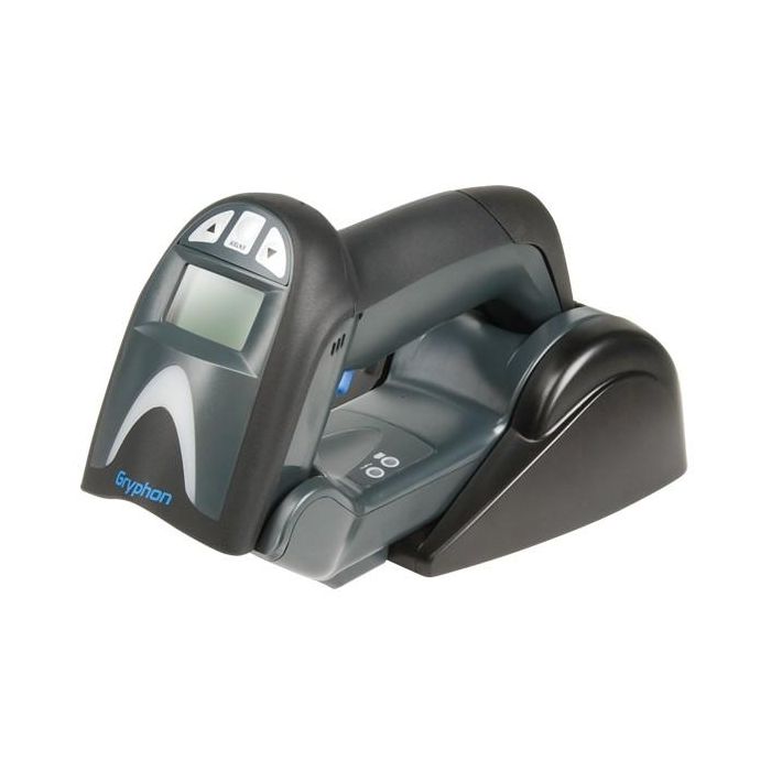 Datalogic Barcode-Scanner Gryphon I GM4200 Kit 1D USB Kabellos Schwarz 1