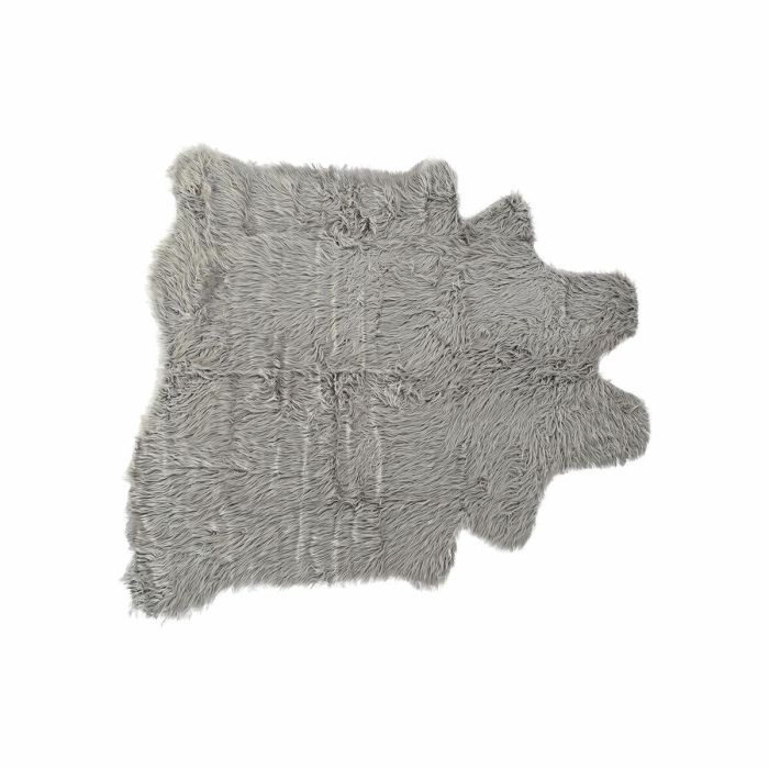 Alfombra Alpino DKD Home Decor Gris 150 x 2 x 160 cm Alfombra Alpino DKD Home Decor Gris 150 x 2 x 160 cm