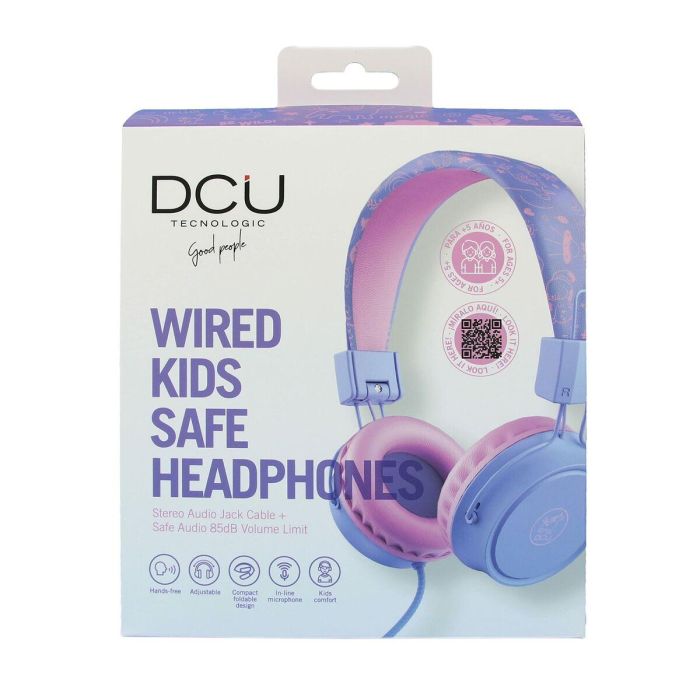 Auriculares DCU SAFE Rosa 2 Auriculares DCU SAFE Rosa 2