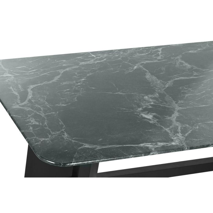 Mesa Comedor Moderno DKD Home Decor Negro Verde 100 x 76 x 200 cm 6