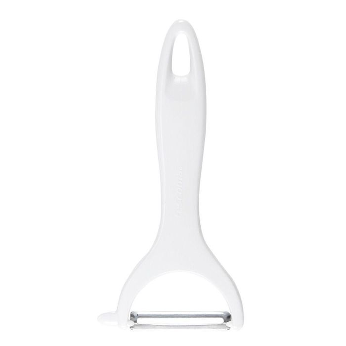 Tescoma Pelador Transversal Presto para Pepinos, Zanahorias y Patatas, Acero Inoxidable y Plástico Resistente Tescoma Pelador Transversal Presto para Pepinos, Zanahorias y Patatas, Acero Inoxidable y Plástico Resistente