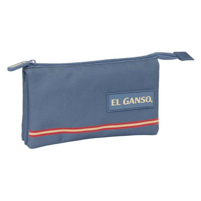 Portatodo Triple El Ganso Azul 22 x 12 x 3 cm 0 Portatodo Triple El Ganso Azul 22 x 12 x 3 cm 0