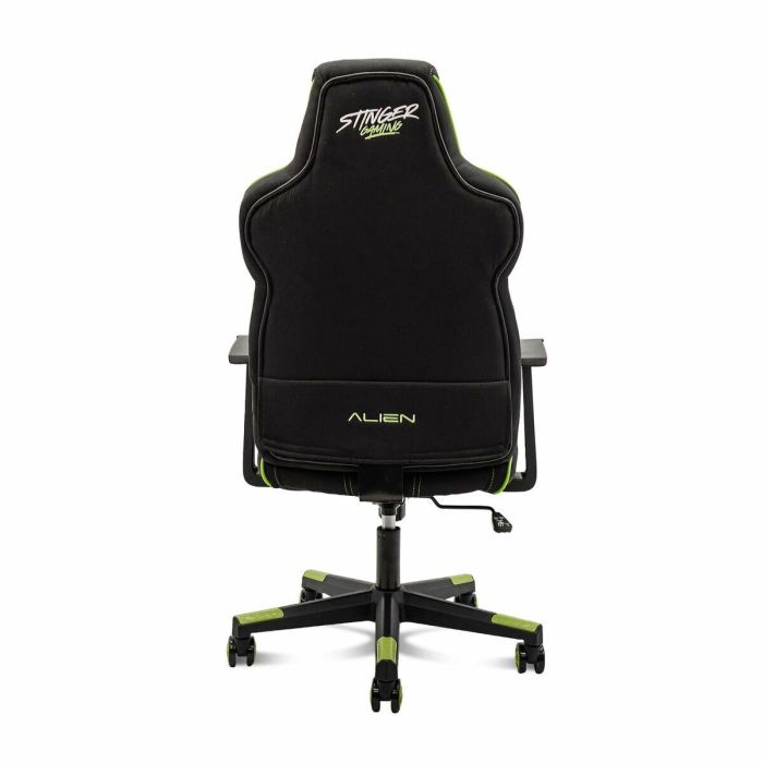 Woxter GM26-056 Silla Gaming Stinger Station Alien Verde Ergonómica, Altura Ajustable, Cojín Lumbar, Piel Sintética Transpirable, 150 kg 20 Woxter GM26-056 Silla Gaming Stinger Station Alien Verde Ergonómica, Altura Ajustable, Cojín Lumbar, Piel Sintética Transpirable, 150 kg 20