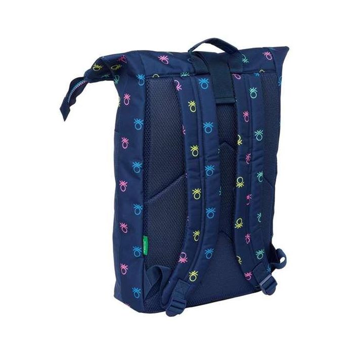 Mochila para Portátil Benetton Cool Azul marino 28 x 42 x 13 cm 1