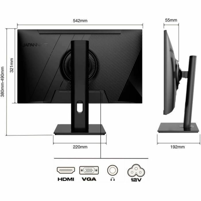 Japannext JAP1712236764136 Monitor PC 23.8'' Full HD (1920x1080) IPS 60Hz con Soporte Ergonómico 2 Japannext JAP1712236764136 Monitor PC 23.8'' Full HD (1920x1080) IPS 60Hz con Soporte Ergonómico 2