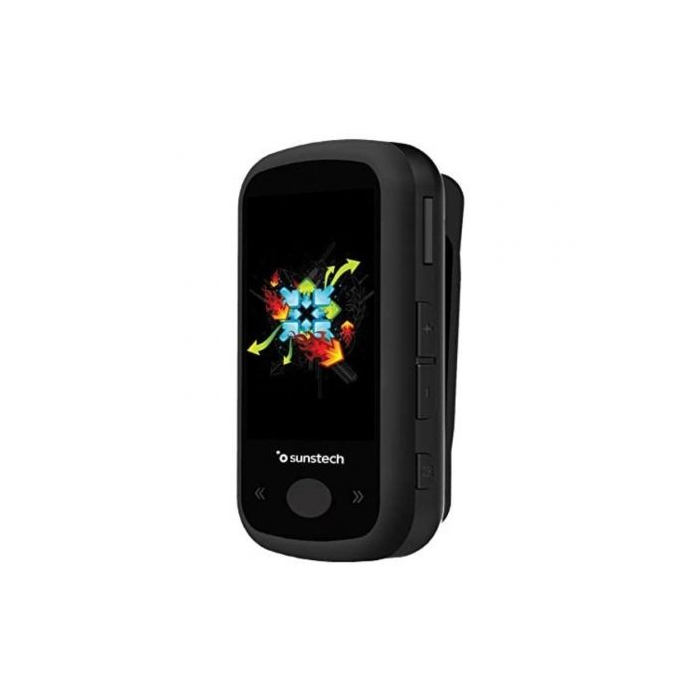 Sunstech IBIZABT8GBBK Reproductor MP4 con Bluetooth, 8GB Memoria, Pantalla 1.8", Radio FM, Podómetro y Auriculares incluidos, Negro Sunstech IBIZABT8GBBK Reproductor MP4 con Bluetooth, 8GB Memoria, Pantalla 1.8", Radio FM, Podómetro y Auriculares incluidos, Negro