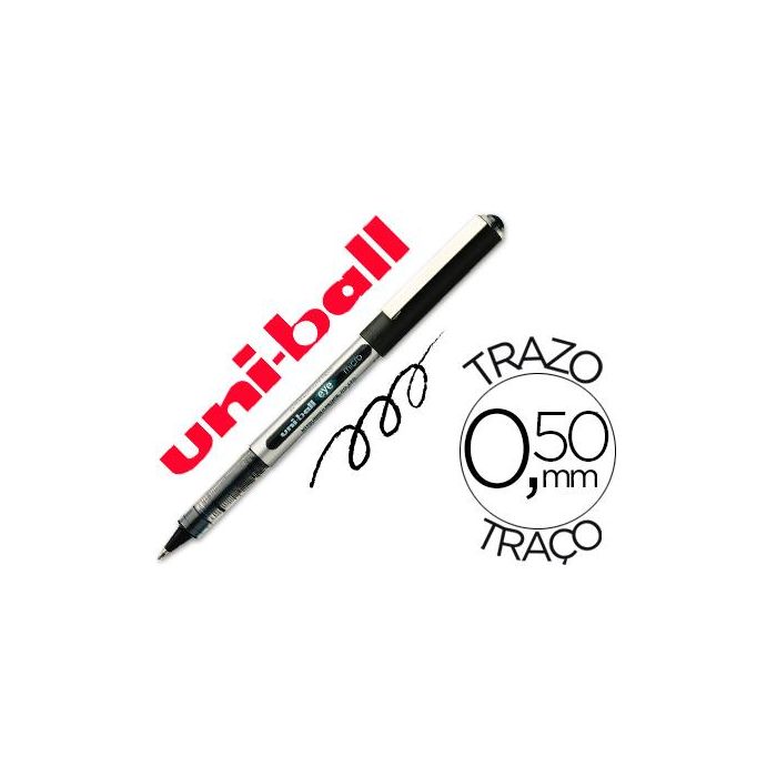 Uniball Rollerball Eye Micro Ub-150 0.5 mm Negro Caja 12 Ud