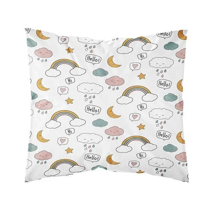Today First 1.15 Juego de cama infantil para 1 persona, funda nórdica 140 x 200 cm y funda de almohada 63 x 63 cm, estampado blanco 2