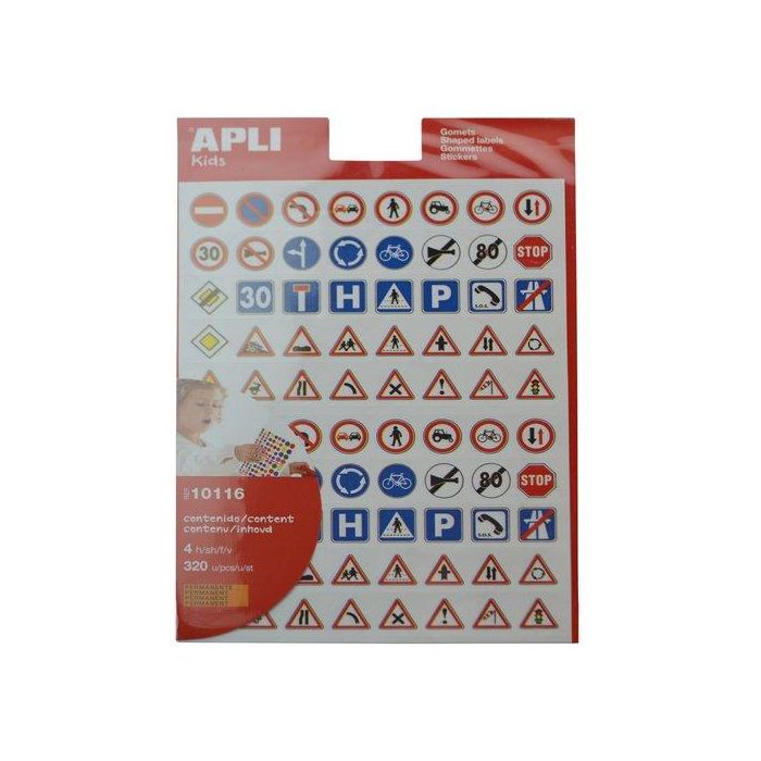 Gomets Apli Bolsa 4H Señales De Trafico 320 Uds. (10116) (Set de 10)