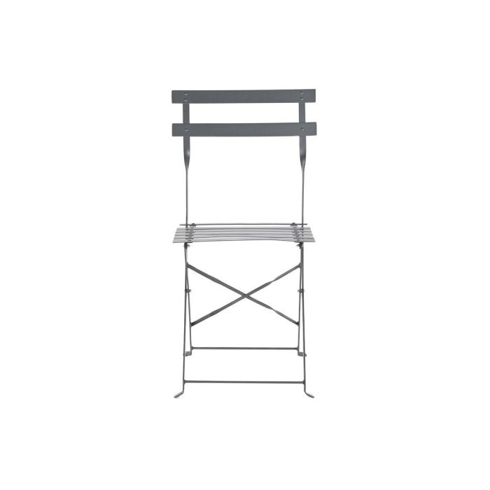 Mesa Terraza Y Jardin DKD Home Decor Gris 60 x 71 x 60 cm Set de 3 4