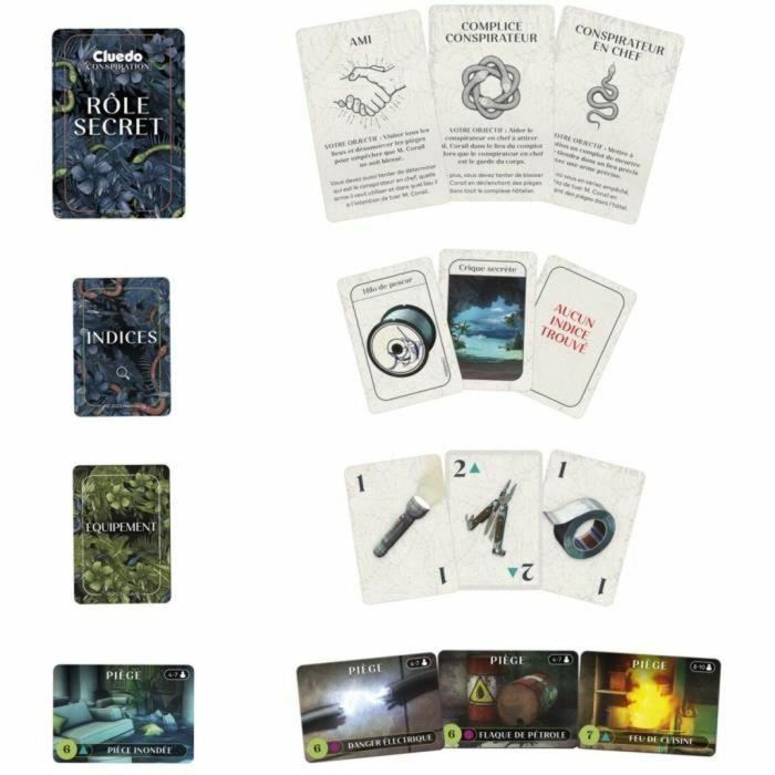 Hasbro Gaming HAS5010996163479 Cluedo Conspiracy, Juego de Mesa para 4 a 10 Jugadores, Edad 14+ Años 4 Hasbro Gaming HAS5010996163479 Cluedo Conspiracy, Juego de Mesa para 4 a 10 Jugadores, Edad 14+ Años 4