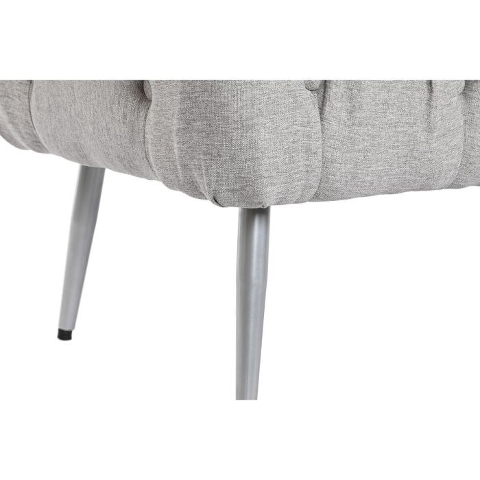 Descalzadora Chic DKD Home Decor Gris Plateado 46 x 42 x 103 cm 2