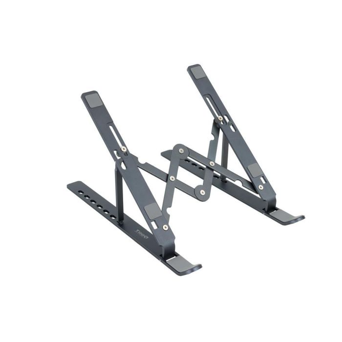 Tooq Soporte Base Elevador Portátil Tablets, 7 Niveles de Ajuste, para 11-15 Pulgadas, Gris 0 Tooq Soporte Base Elevador Portátil Tablets, 7 Niveles de Ajuste, para 11-15 Pulgadas, Gris 0