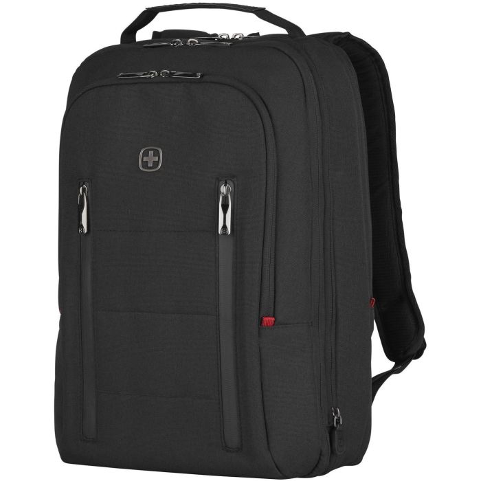 WENGER City Traveler Carry-On 40,64cm 16Zoll Laptop Backpack w/ 12inch Tablet Pocket Black 6 WENGER City Traveler Carry-On 40,64cm 16Zoll Laptop Backpack w/ 12inch Tablet Pocket Black 6
