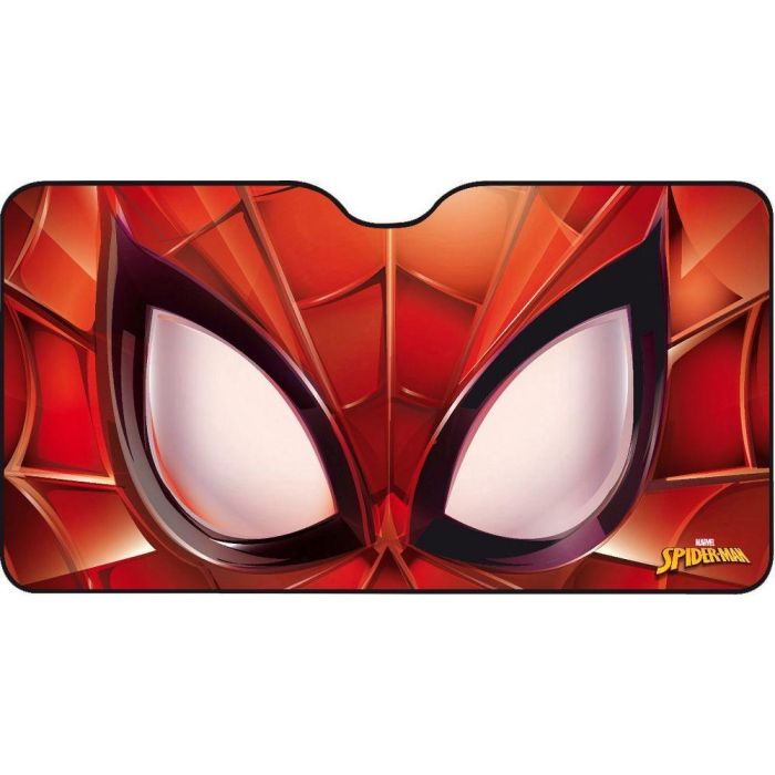 Marvel CZ10257 Parasol Delantero Spiderman para SUV 150x80 cm. Alta protección solar UV, fácil instalación. Marvel CZ10257 Parasol Delantero Spiderman para SUV 150x80 cm. Alta protección solar UV, fácil instalación.