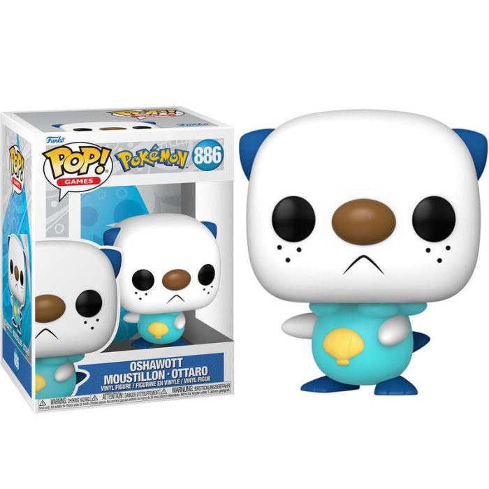 Funko Pop Pokemon Oshawott 69078 - Figura de Vinilo de 9cm con Caja Original 1 Funko Pop Pokemon Oshawott 69078 - Figura de Vinilo de 9cm con Caja Original 1