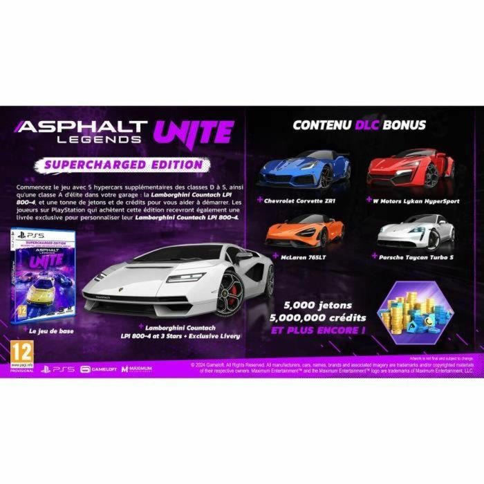 Just For Games 5016488141222 Asphalt Legends Unite - Edición sobrealimentada para PS5 1 Just For Games 5016488141222 Asphalt Legends Unite - Edición sobrealimentada para PS5 1