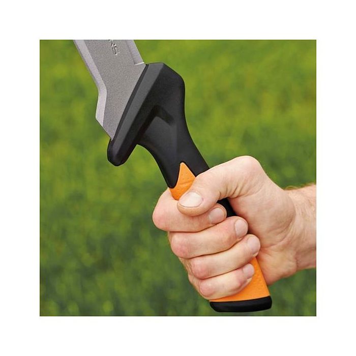 Fiskars Machete Solid Acero Inoxidable Longitud Hoja 38 cm 700 mm Peso 990 g Mango Ergonómico Naranja para Jardinería y Aventura 6 Fiskars Machete Solid Acero Inoxidable Longitud Hoja 38 cm 700 mm Peso 990 g Mango Ergonómico Naranja para Jardinería y Aventura 6