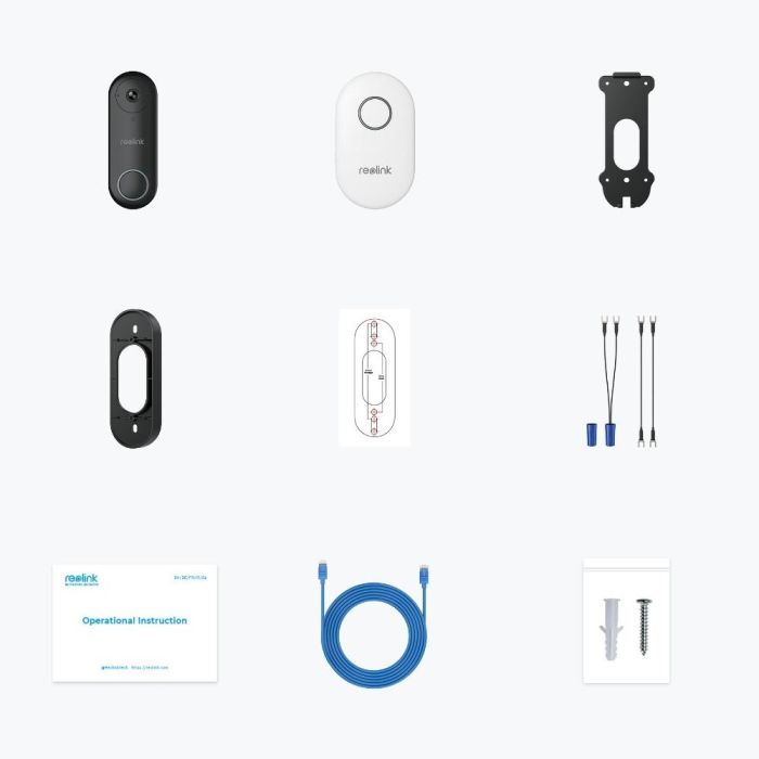 Reolink D340P Intercomunicador Negro 3