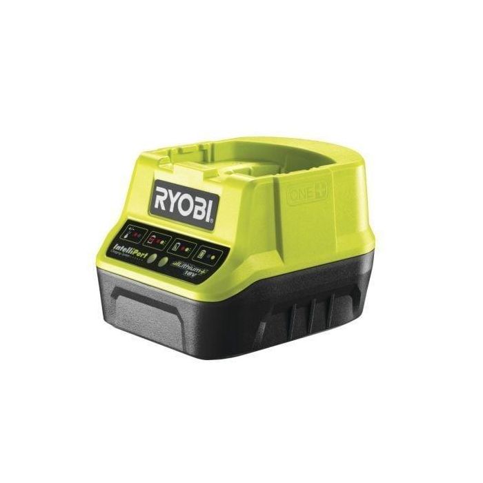 Ryobi RC18120 Cargador de Baterías Compacto Rápido e Inteligente ONE+ 18V Litio-ion 2.0Ah Carga en 1 hora Sin Batería Ryobi RC18120 Cargador de Baterías Compacto Rápido e Inteligente ONE+ 18V Litio-ion 2.0Ah Carga en 1 hora Sin Batería