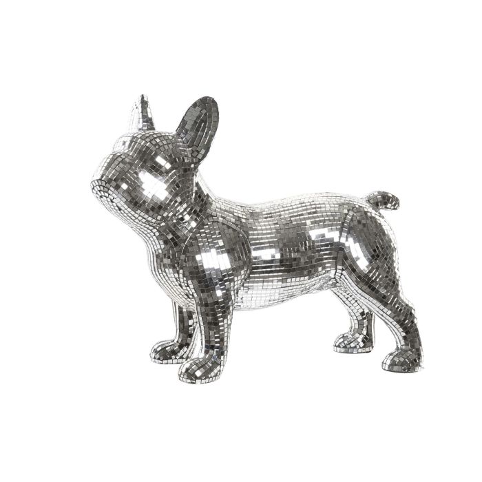 Figura Moderno DKD Home Decor Plateado 18.5 x 36 x 44.5 cm (2 Unidades) Figura Moderno DKD Home Decor Plateado 18.5 x 36 x 44.5 cm (2 Unidades)