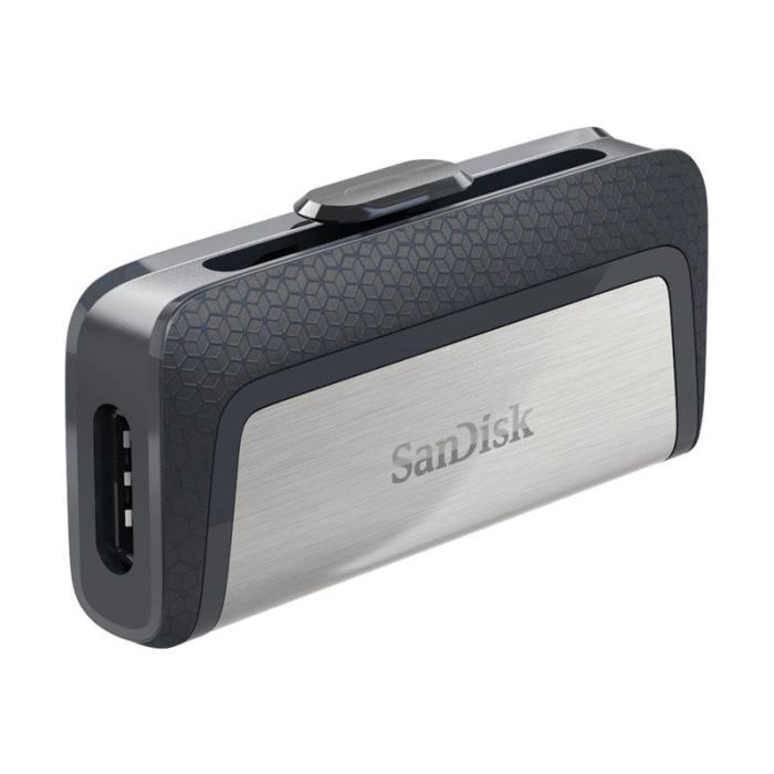 SanDisk - Unidad Flash USB 3.1 Ultra Dual Drive, 256 GB, USB Tipo C y USB-A, USB On-The-Go (OTG), Sandisk Memory Zone