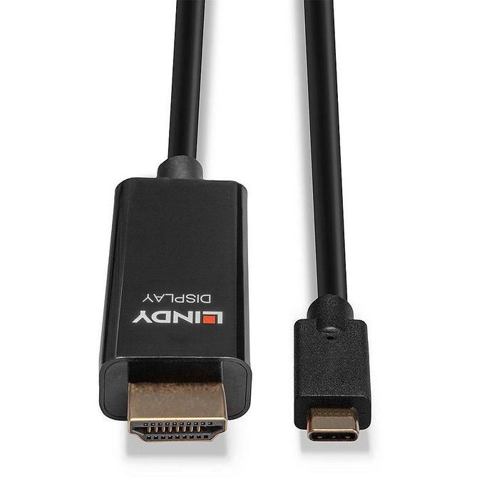 Lindy 10m USB Type C to HDMI 4K60 Adapter Cable with HDR 3 Lindy 10m USB Type C to HDMI 4K60 Adapter Cable with HDR 3
