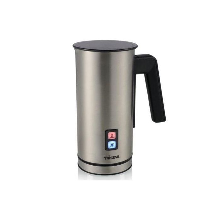 Tristar MK-2277 Espumador de Leche 550W, Función Frío/Calor, Acero Inoxidable, Capacidad 150ml Espuma / 300ml Leche Caliente Tristar MK-2277 Espumador de Leche 550W, Función Frío/Calor, Acero Inoxidable, Capacidad 150ml Espuma / 300ml Leche Caliente