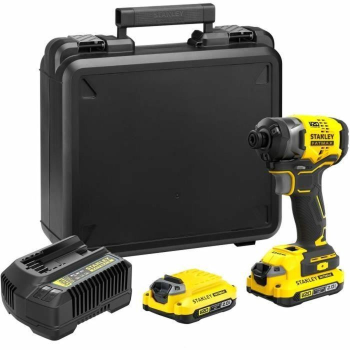 Atornillador de impacto - STANLEY FATMAX V20 - SFMCF820D2K-QW - 190 Nm Brushless - Litio 18V - 2 Baterías 2Ah