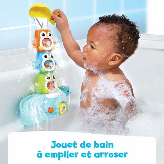 Vtech Baby VTE3417765721052 1, 2, 3, Pingüinos Apilables de Aprendizaje 2
