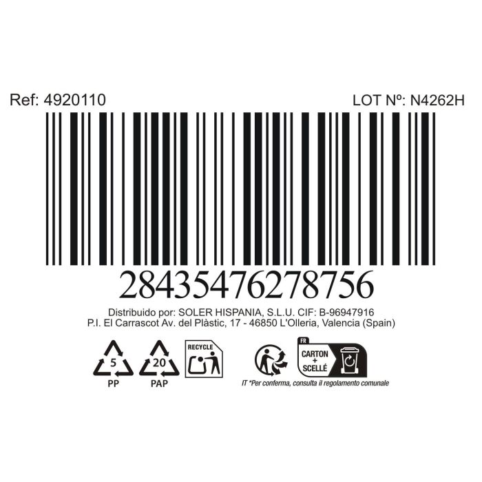 La Mediterranea Taza Azul Almudena 90 cc (36 Unidades) 3