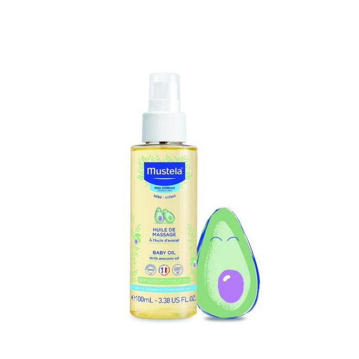 Mustela Aceite de Masaje para Bebé 100 ml - Hidratante y Calmante para Pieles Sensibles desde el Nacimiento 4