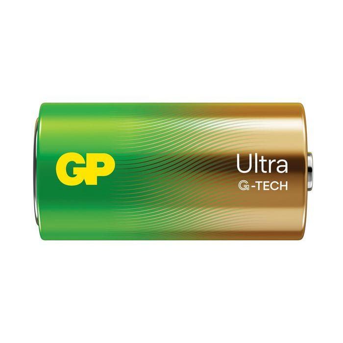 GP GP Ultra Alkaline C-battery, 14AU/LR14, 2-pack 2 GP GP Ultra Alkaline C-battery, 14AU/LR14, 2-pack 2