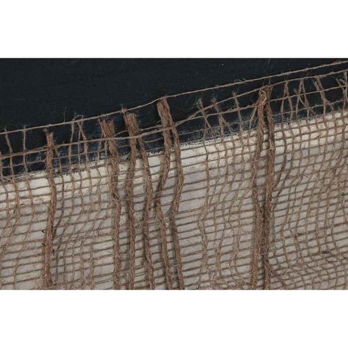 DKD Home Decor Cuadro Abstracto Marron Negro 4.5 x 102 x 102 cm (2 Unidades) Lienzo y PS 6