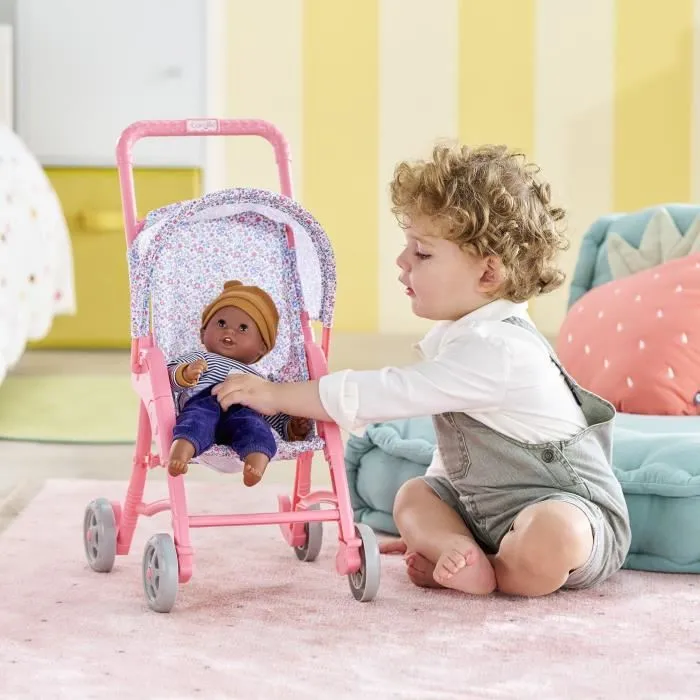 Corolle Cochecito Floral para Muñeca Bebé de 30 cm - Accesorios Muñeca Bebé - A partir de 18 meses 4