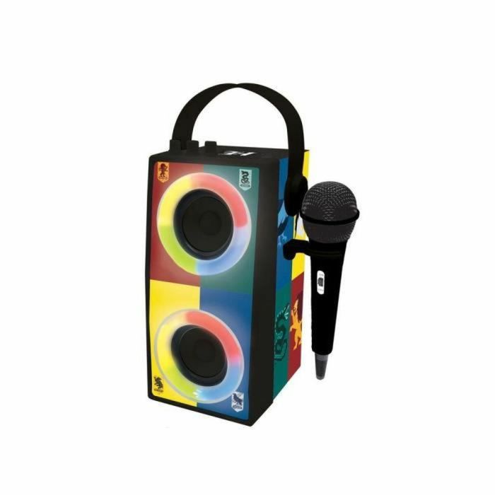Lexibook Altavoz Bluetooth Portátil Karaoke Harry Potter con Micrófono, Luces, USB, Micro SD y Batería Recargable 1 Lexibook Altavoz Bluetooth Portátil Karaoke Harry Potter con Micrófono, Luces, USB, Micro SD y Batería Recargable 1